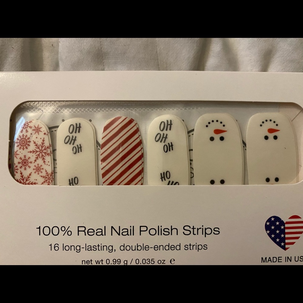 Retired Color Street nail polish strips in What a Snow Off. Rare, HTF